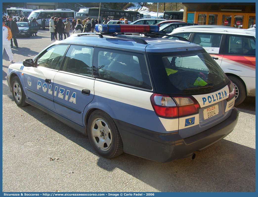 Polizia E0014
Polizia di Stato
Polizia Stradale
Subaru Legacy Station Wagon
III serie
Parole chiave: Polizia di Stato;Polizia;PS;Polizia Stradale;Subaru;Legacy III serie;E0014