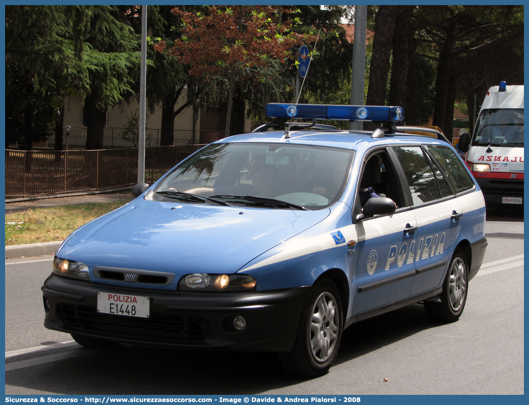 Polizia E1448
Polizia di Stato
Polizia Stradale
Fiat Marea Weekend
Parole chiave: Polizia di Stato;Polizia;PS;Polizia Stradale;Fiat;Marea Weekend;E1448