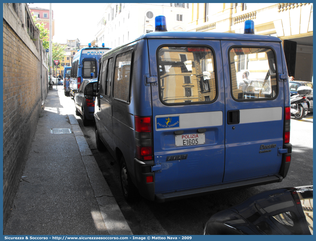 Polizia E1605
Polizia di Stato
Polizia Stradale
Fiat Ducato II serie
Parole chiave: Polizia;Stato;Polizia di Stato;Stradale;Fiat;Ducato II serie