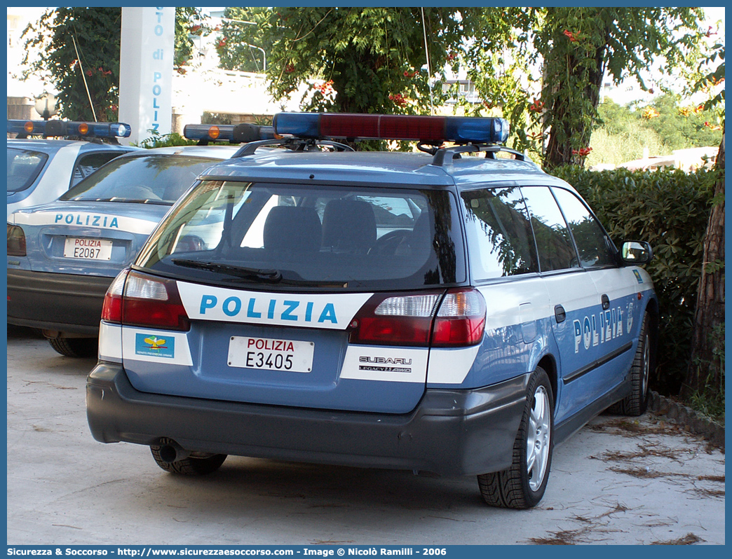 Polizia E3405
Polizia di Stato
Reparto Prevenzione Crimine
Subaru Legacy Station Wagon III serie
Parole chiave: Polizia di Stato;Polizia;PS;Reparto Prevenzione Crimine;Subaru;Legacy Station Wagon III serie;E3405