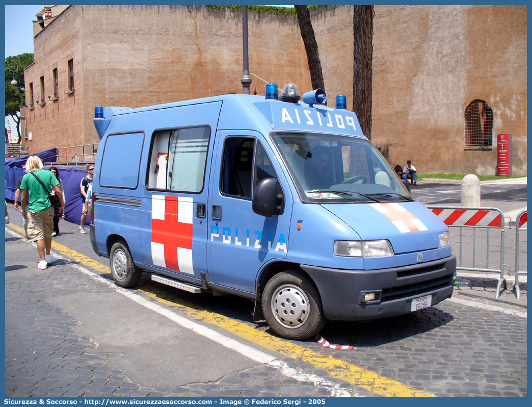 Polizia E6289
Polizia di Stato
Servizio Sanitario
Fiat Ducato II serie
Parole chiave: Polizia di Stato;Polizia;PS;Servizio Sanitario;Fiat;Ducato II serie;Ambulanza;E6289