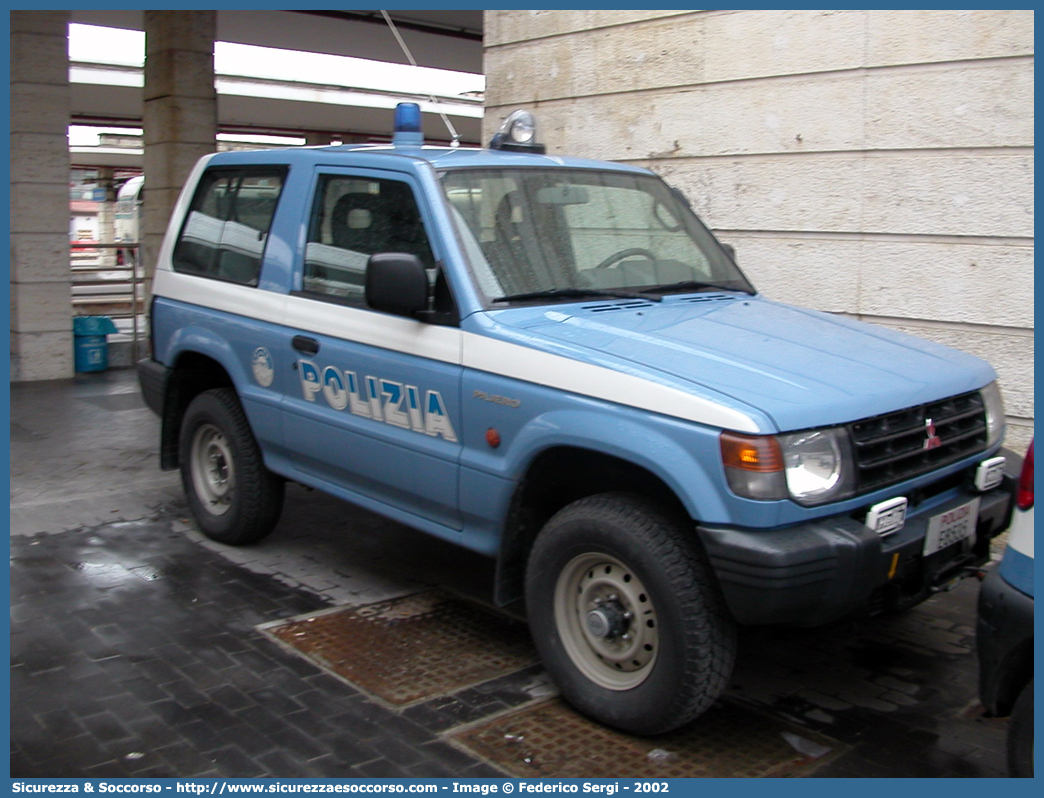 Polizia E8593
Polizia di Stato
Mitsubishi Pajero V20 SWB
Parole chiave: PS;P.S.;Polizia;di;Stato;Polizia;Pubblica;Sicurezza;Mitsubishi;Pajero;V20;SWB