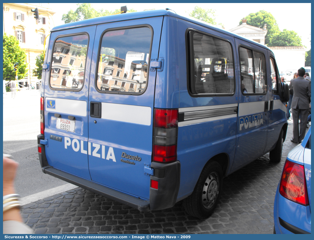 Polizia E9351
Polizia di Stato
Polizia Stradale
Fiat Ducato II serie
Parole chiave: Polizia;Stato;Polizia di Stato;Stradale;Fiat;Ducato II serie;E9351