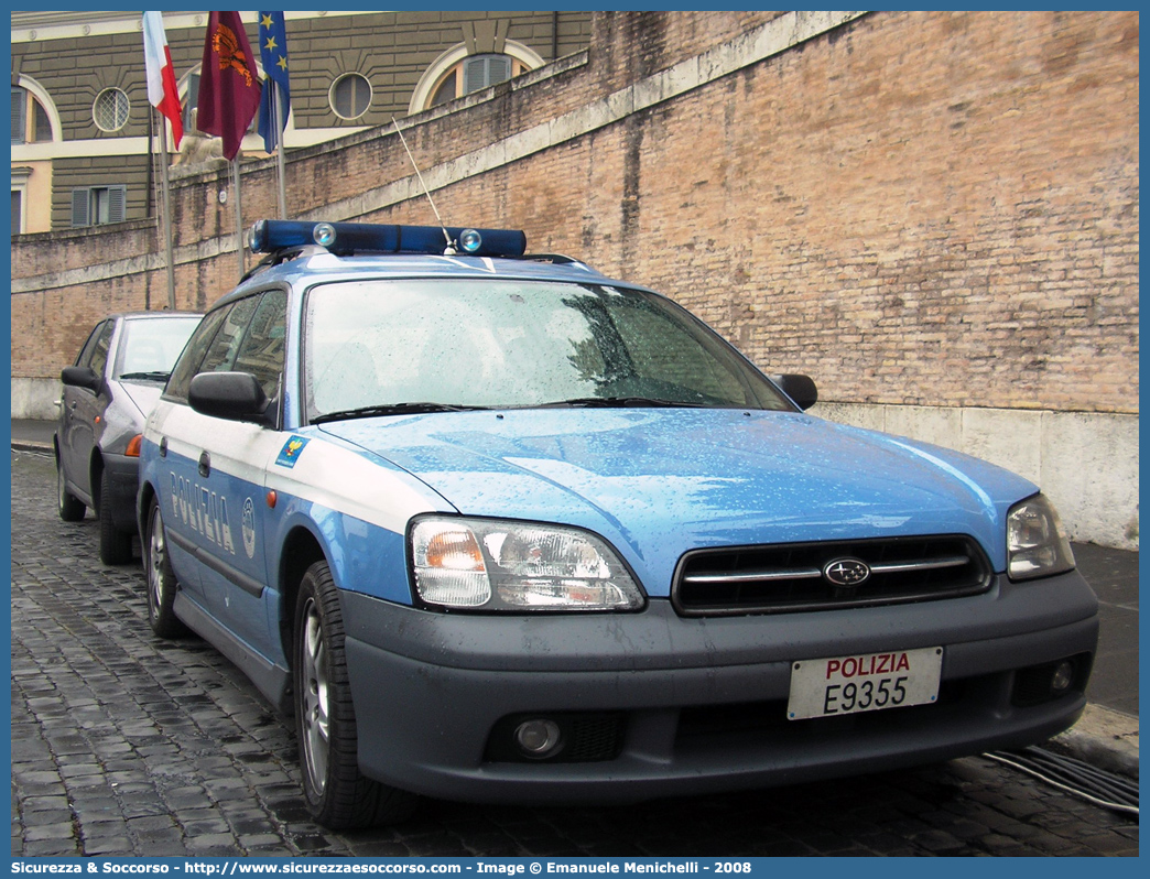 Polizia E9355
Polizia di Stato
Reparto Prevenzione Crimine
Subaru Legacy Station Wagon III serie
Parole chiave: Polizia di Stato;Polizia;PS;Reparto Prevenzione Crimine;Subaru;Legacy Station Wagon III serie;E9355