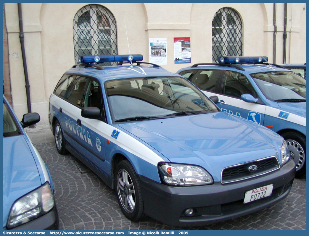 Polizia F0722
Polizia di Stato
Polizia Stradale
Subaru Legacy Station Wagon
III serie
Parole chiave: Polizia di Stato;Polizia;PS;Polizia Stradale;Subaru;Legacy III serie;F0722