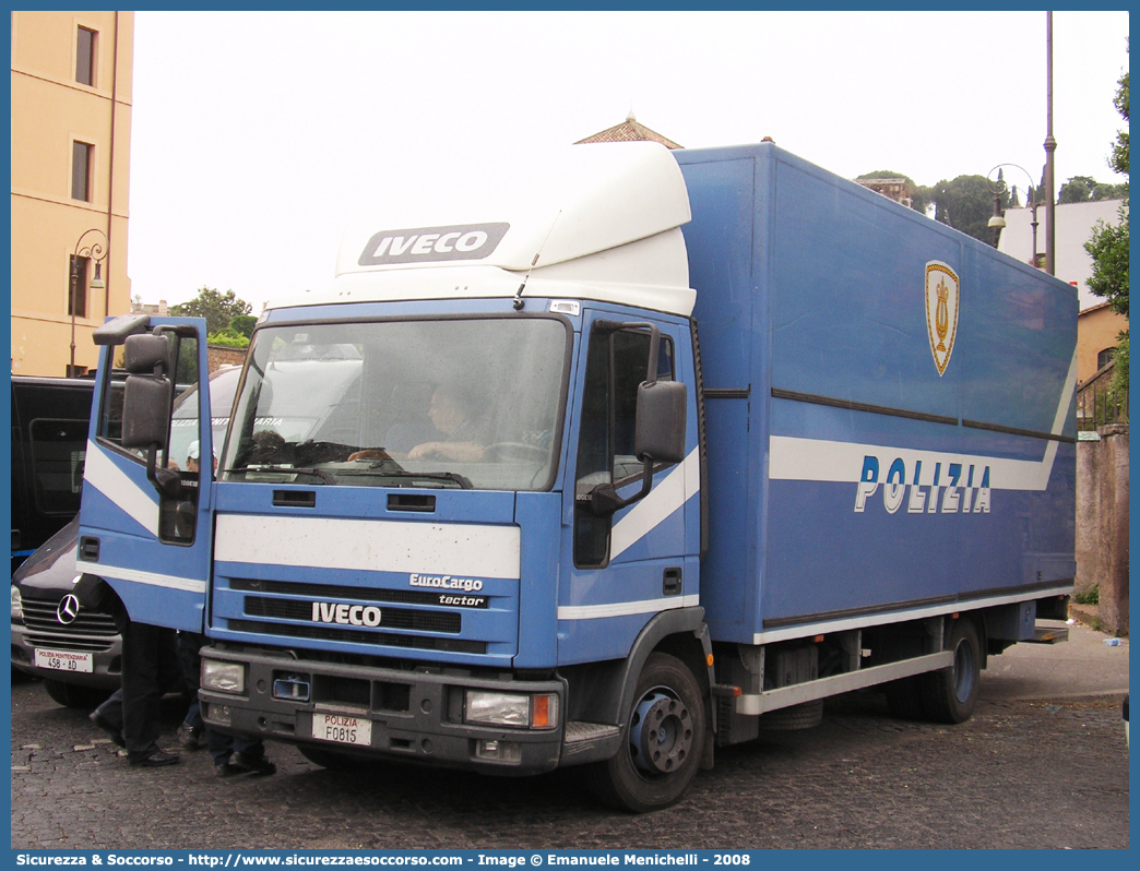 Polizia F0815
Polizia di Stato
Banda Musicale
Iveco EuroCargo 100E18 I serie
Parole chiave: PS;P.S.;Polizia;di;Stato;Pubblica;Sicurezza;Banda;Musicale;Iveco;EuroCargo;100E18