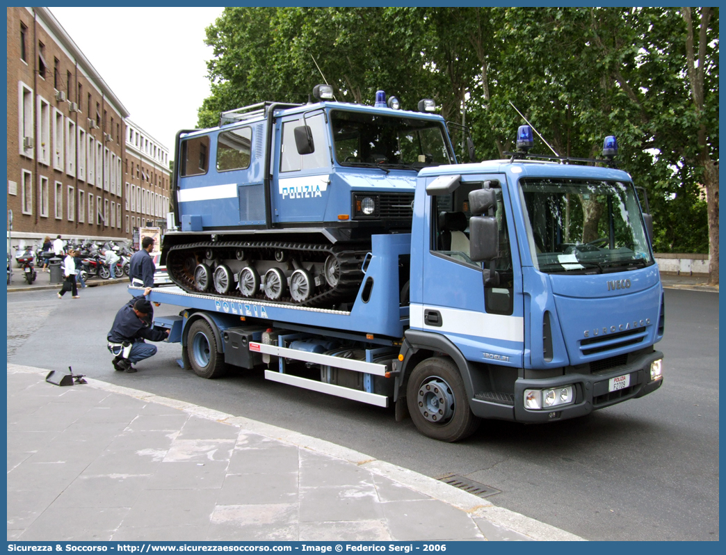 Polizia F2709
Polizia di Stato
Iveco EuroCargo 120EL21 II serie
Allestitore TCM S.r.l.
Parole chiave: PS;P.S.;Polizia;di;Stato;Iveco;EuroCargo;120EL21;Carroattrezzi;Carro Attrezzi;TCM