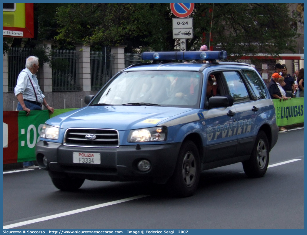 Polizia F3334
Polizia di Stato
Polizia Stradale
Subaru Forester III serie
Parole chiave: Polizia di Stato;Polizia;PS;P.S.;Stradale;Subaru;Forester;F3334