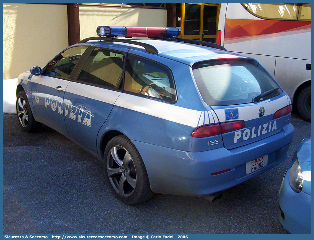 Polizia F4082
Polizia di Stato
Polizia Stradale
Alfa Romeo 156 Q4 Sportwagon II serie
Parole chiave: Polizia di Stato;Polizia;PS;Polizia Stradale;Alfa Romeo;Q4 SportWagon II serie;F4082