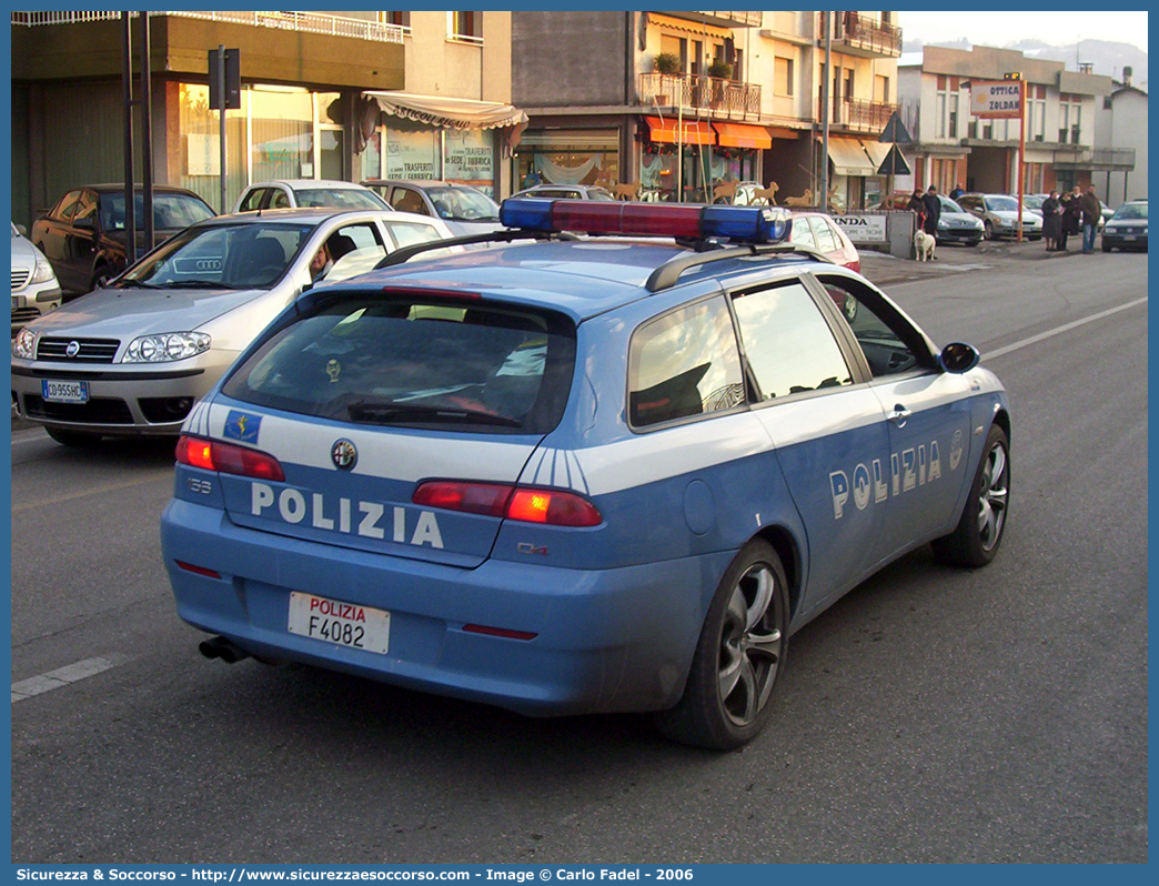 Polizia F4082
Polizia di Stato
Polizia Stradale
Alfa Romeo 156 Q4 Sportwagon II serie
Parole chiave: Polizia di Stato;Polizia;PS;Polizia Stradale;Alfa Romeo;Q4 Sportwagon II serie;F4082