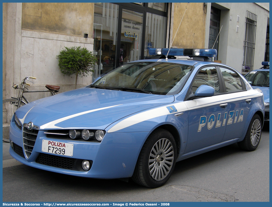 Polizia F7299
Polizia di Stato
Polizia Stradale
Alfa Romeo 159
Parole chiave: Polizia di Stato;Polizia;PS;Polizia Stradale;Alfa Romeo;159;F7299