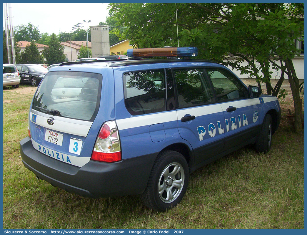 Polizia F7422
Polizia di Stato
Polizia Stradale
Subaru Forester IV serie
Parole chiave: Polizia di Stato;Polizia;PS;P.S.;Stradale;Subaru;Forester