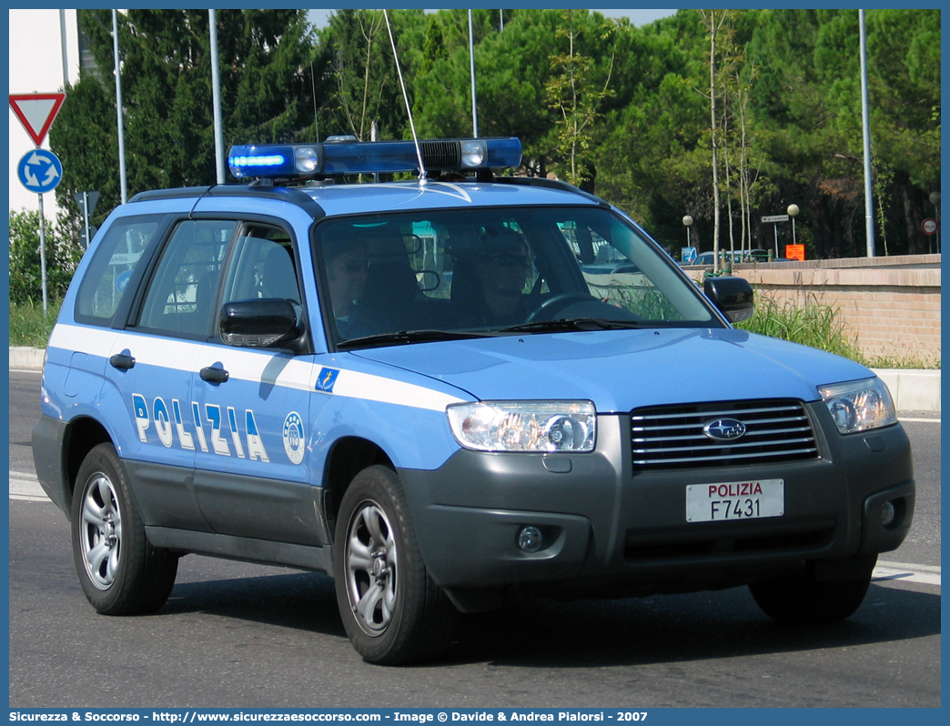 Polizia F7431
Polizia di Stato
Polizia Stradale
Subaru Forester IV serie
Parole chiave: Polizia di Stato;Polizia;PS;P.S.;Stradale;Subaru;Forester;F7431