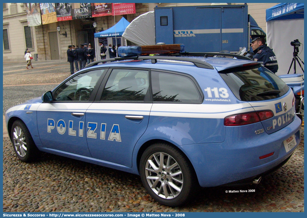 Polizia F8639
Polizia di Stato
Polizia Stradale
Alfa Romeo 159 Sportwagon
Parole chiave: Polizia di Stato;Polizia;PS;Polizia Stradale;Alfa Romeo;159 Sportwagon;F8639