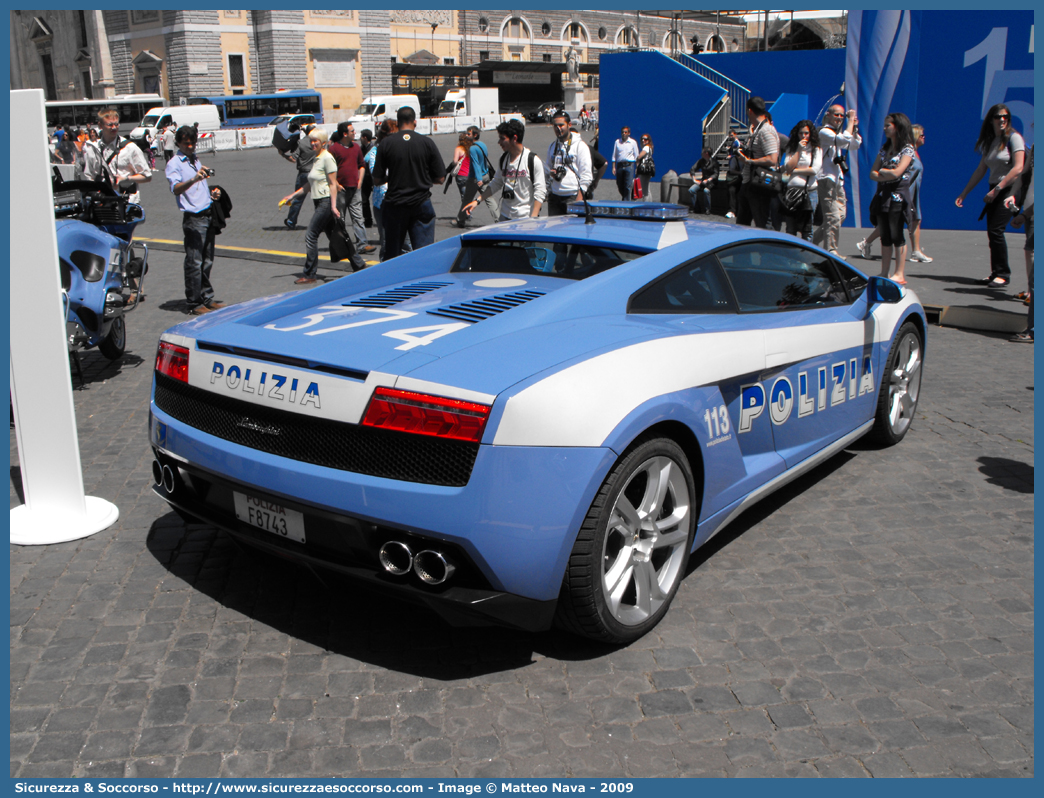 Polizia F8743
Polizia di Stato
Polizia Stradale
Lamborghini Gallardo LP560-4
Parole chiave: Polizia di Stato;Polizia;PS;Polizia Stradale;Lamborghini;Gallardo;LP560;F8743