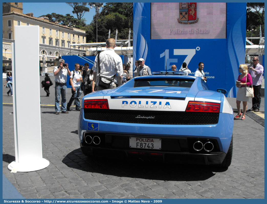 Polizia F8743
Polizia di Stato
Polizia Stradale
Lamborghini Gallardo LP560-4
Parole chiave: Polizia di Stato;Polizia;PS;Polizia Stradale;Lamborghini;Gallardo;LP560;F8743