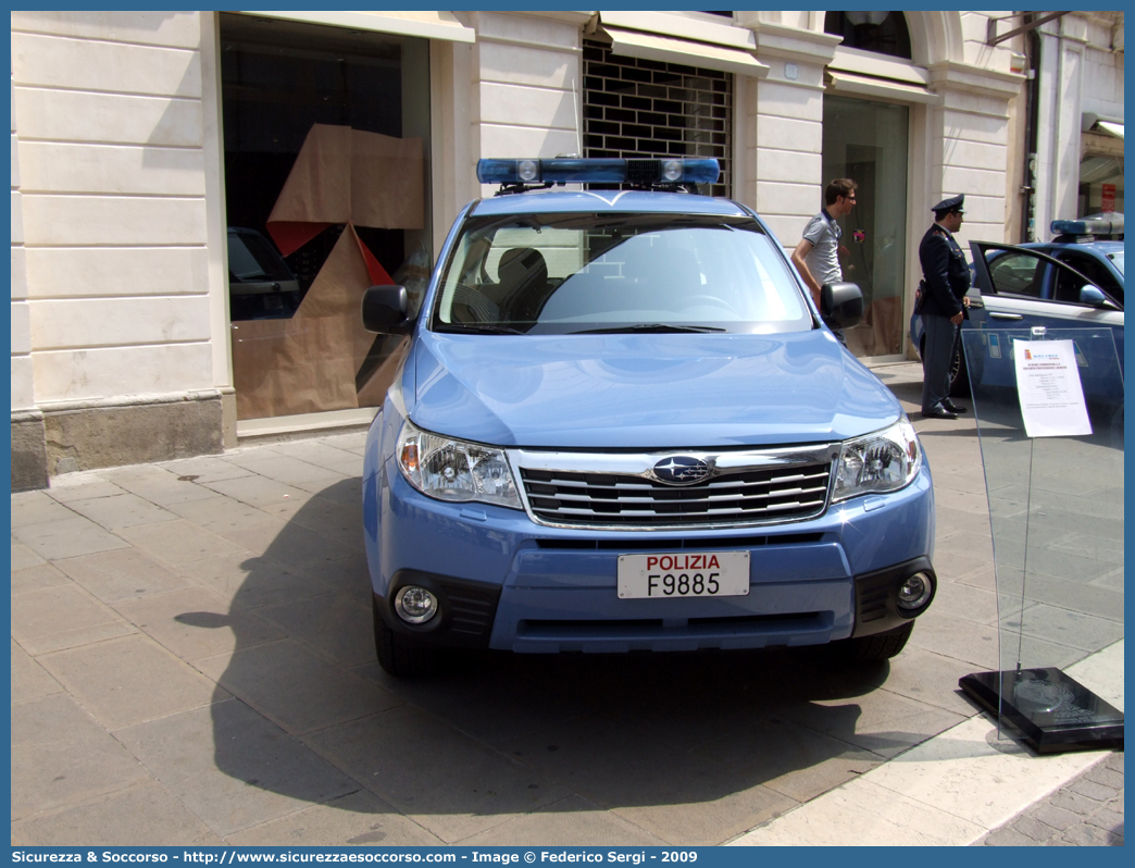 Polizia F9885
Polizia di Stato
Reparto Prevenzione Crimine
Subaru Forester V serie
Parole chiave: PS;P.S.;Polizia;di;Stato;Pubblica;Sicurezza;Reparto;Prevenzione;Crimine;Subaru;Forester