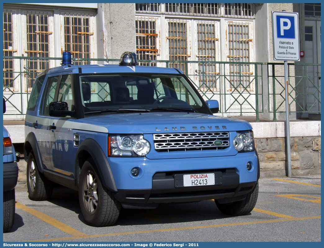 Polizia H2413
Polizia di Stato
Land Rover Discovery 4
Parole chiave: PS;P.S.;Polizia;di;Stato;Polizia;Stato;Land;Rover;Discovery;4;H2413