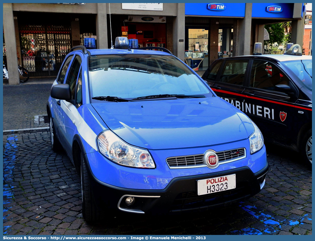 Polizia H3323
Polizia di Stato
Fiat Sedici II serie
Parole chiave: P.S.;PS;Polizia;di;Stato;Pubblica;Sicurezza;Fiat;Sedici