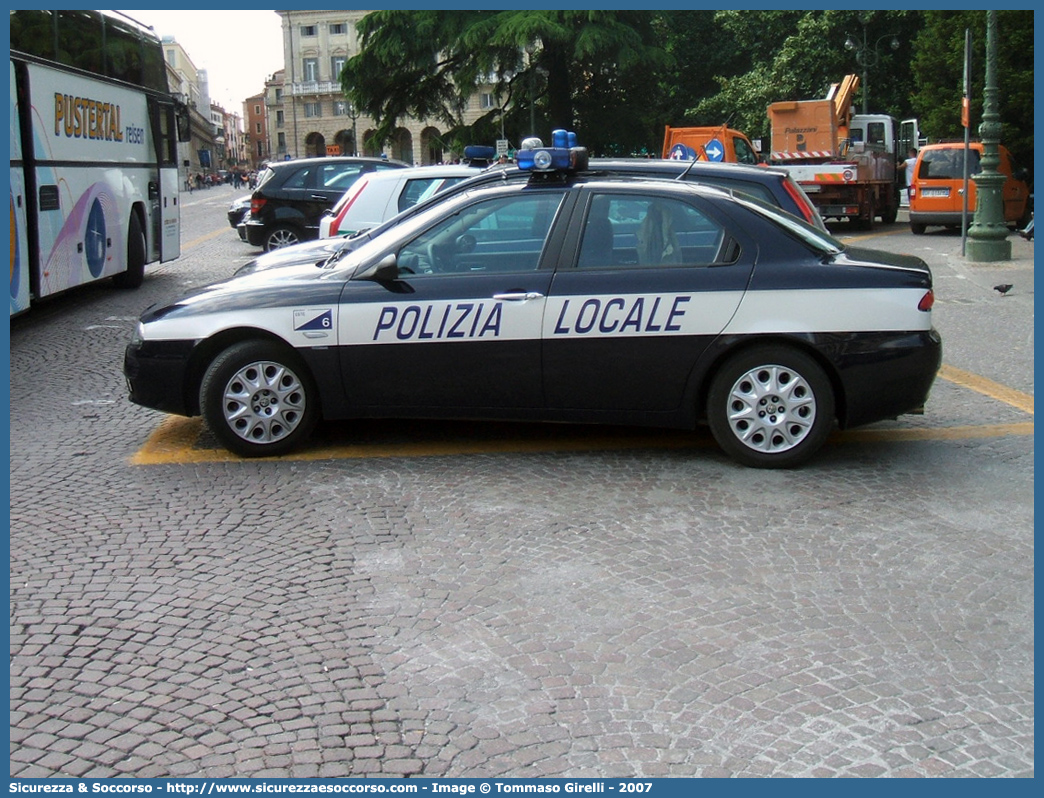 -
Polizia Locale
Comune di Este
Alfa Romeo 156 II serie
Parole chiave: PL;P.L.;Polizia;Locale;Municipale;Este;Alfa Romeo;156