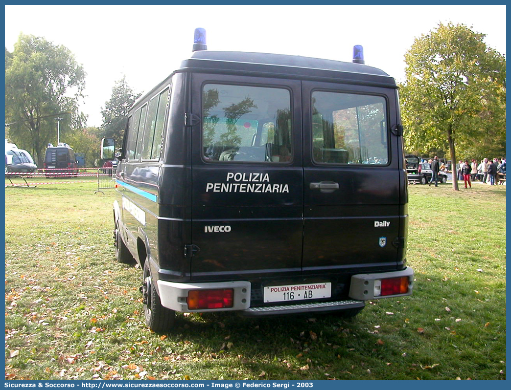 Polizia Penitenziaria 116AB
Polizia Penitenziaria
Iveco Daily 30.8 II serie

Parole chiave: PolPen;Pol.Pen.;AdiC;A.diC.;Agenti di Custodia;Polizia Penitenziaria;Iveco;Daily;30.8 II serie;116AB