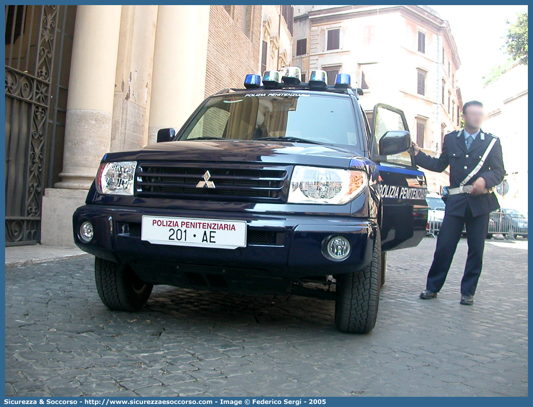 Polizia Penitenziaria 201AE
Polizia Penitenziaria
Nucleo Traduzioni e Piantonamenti
Mitsubishi Pajero Pinin
Parole chiave: 201AE;Polizia Penitenziaria;Nucleo Traduzioni e Piantonamenti;Mitsubishi Pajero Pinin