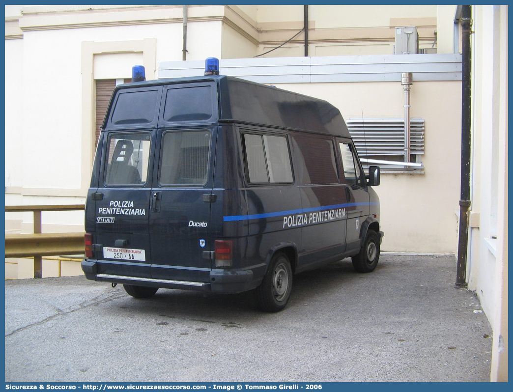 Polizia Penitenziaria 250AA
Polizia Penitenziaria
Fiat Ducato I serie restyling
Parole chiave: PolPen;Pol.Pen.;AdiC;A.diC.;Agenti di Custodia;Polizia Penitenziaria;Fiat;Ducato I serie restyling;250AA