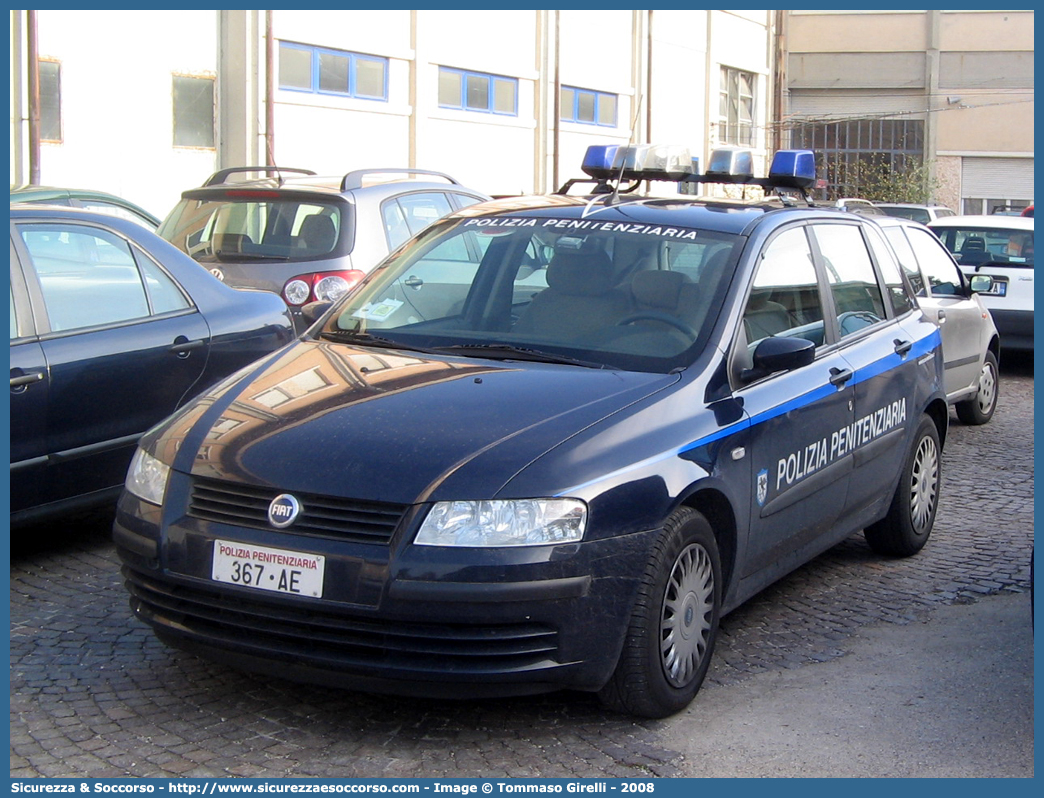 Polizia Penitenziaria 367AE
Polizia Penitenziaria
Nucleo Traduzioni e Piantonamenti
Fiat Stilo II serie
Parole chiave: PP;P.P.;Pol.Pen;PolPen;AdiC;A.diC.;Agenti;di;Custodia;Polizia;Penitenziaria;Nucleo;Traduzioni;Piantonamenti;Fiat;Stilo