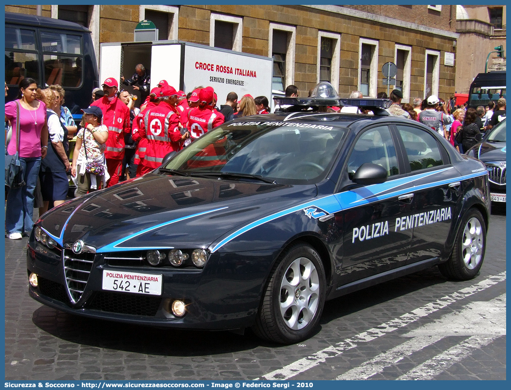 Polizia Penitenziaria 542AE
Polizia Penitenziaria
Nucleo Traduzioni e Piantonamenti
Alfa Romeo 159
Parole chiave: 542AE;Polizia Penitenziaria;Nucleo Traduzioni e Piantonamenti;Alfa Romeo 159