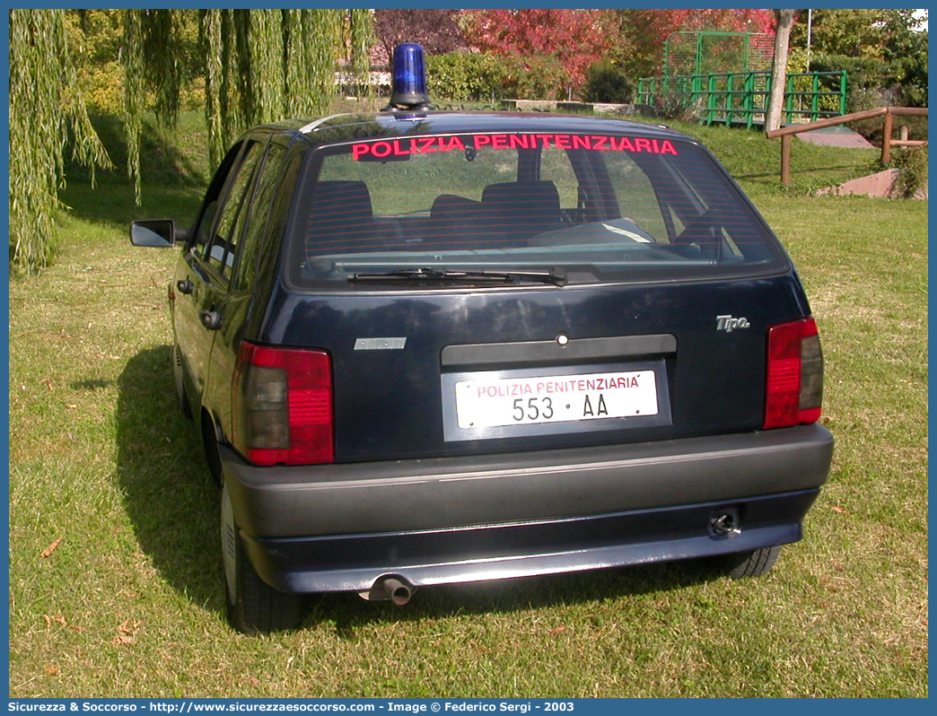 Polizia Penitenziaria 553AA
Polizia Penitenziaria
Nucleo Traduzioni e Piantonamenti
Fiat Tipo II serie
Parole chiave: PolPen;AdiC;A.diC.;Agenti;di;Custodia;Polizia;Penitenziaria;Nucleo;Traduzioni;Piantonamenti;Fiat;Tipo