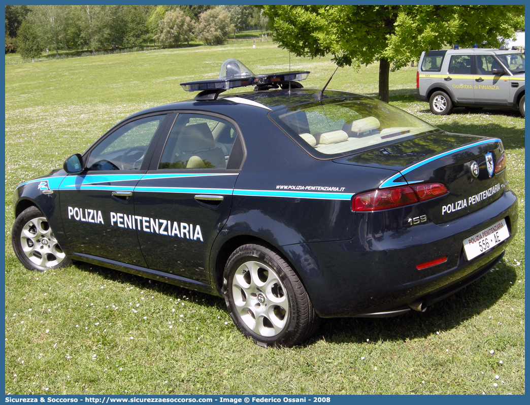 Polizia Penitenziaria 556AE
Polizia Penitenziaria
Nucleo Traduzioni e Piantonamenti
Alfa Romeo 159
Parole chiave: PolPen;P.P.;PP;Polizia;Penitenziaria;AdiC;A.diC;Agenti;di;Custodia;Nucleo;Traduzioni;Piantonamenti;Alfa;Romeo;159