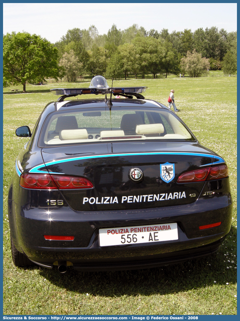 Polizia Penitenziaria 556AE
Polizia Penitenziaria
Nucleo Traduzioni e Piantonamenti
Alfa Romeo 159
Parole chiave: PolPen;P.P.;PP;Polizia;Penitenziaria;AdiC;A.diC;Agenti;di;Custodia;Nucleo;Traduzioni;Piantonamenti;Alfa;Romeo;159