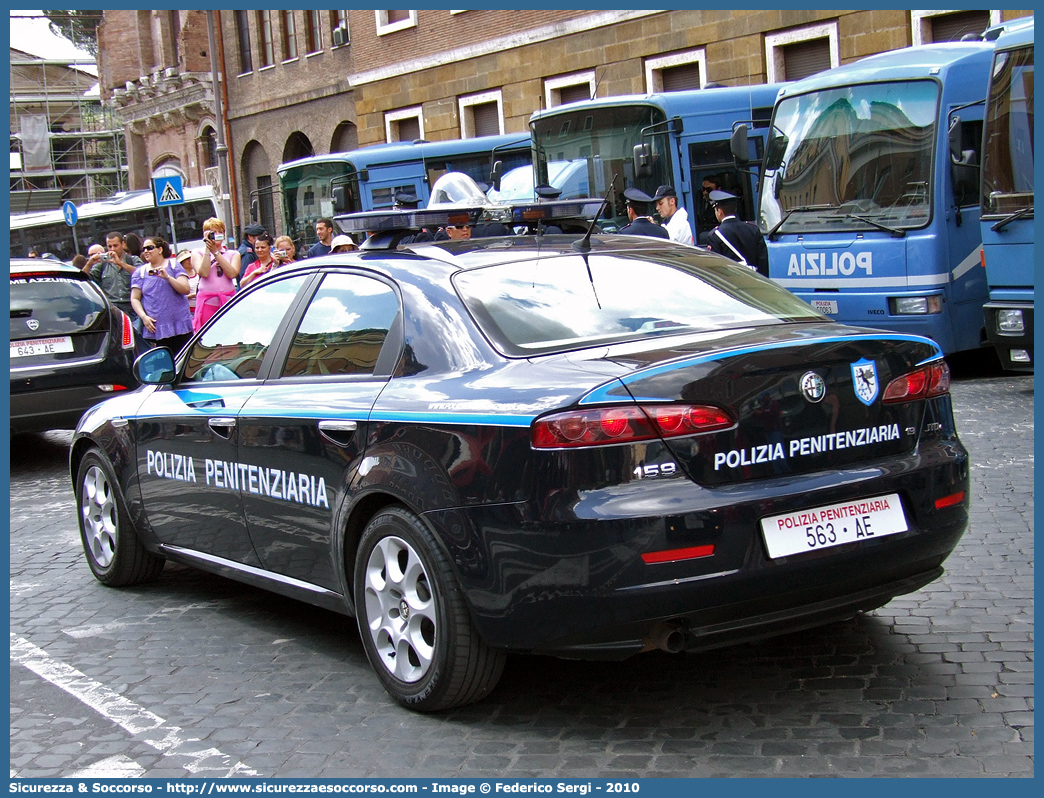 Polizia Penitenziaria 563AE
Polizia Penitenziaria
Nucleo Traduzioni e Piantonamenti
Alfa Romeo 159
Parole chiave: PolPen;P.P.;PP;Polizia;Penitenziaria;AdiC;A.diC;Agenti;di;Custodia;Nucleo;Traduzioni;Piantonamenti;Alfa;Romeo;159