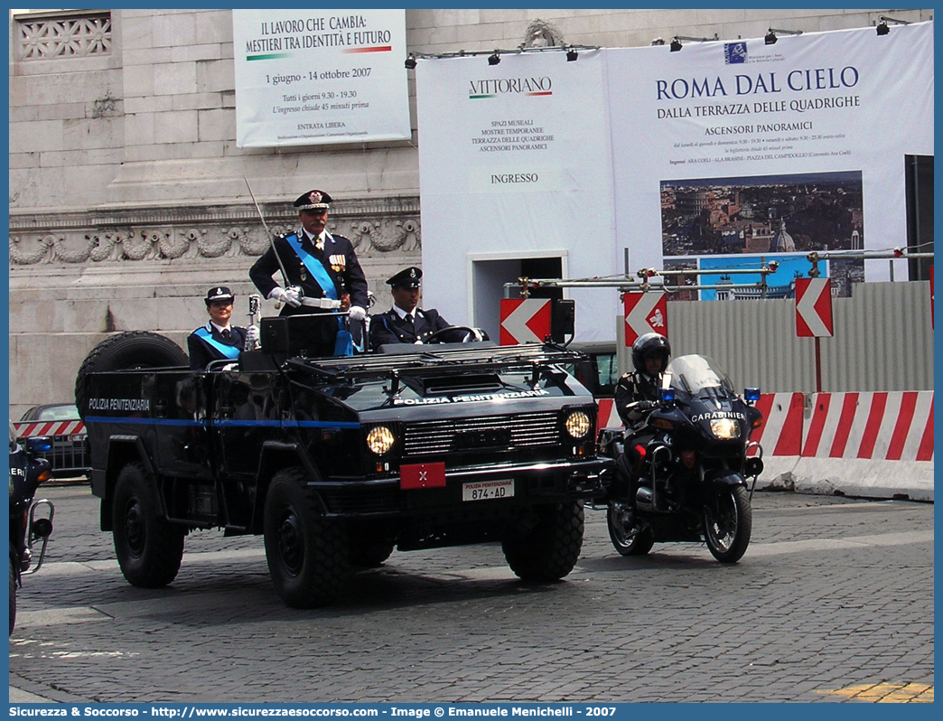 Polizia Penitenziaria 874AD
Polizia Penitenziaria
Nucleo Traduzioni e Piantonamenti
Iveco 40-10WM VM90

Parole chiave: 874AD;Polizia Penitenziaria;Nucleo Traduzioni e Piantonamenti;Iveco 40-10WM VM90