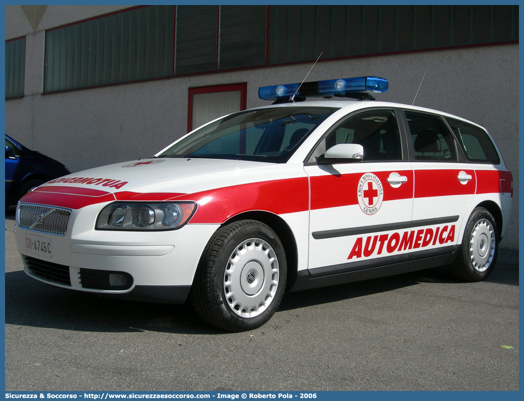 CRI A746C
Croce Rossa Italiana
Genova
Volvo V50 II serie
Allestitore Bollanti S.r.l.
Parole chiave: CRI;C.R.I.;Croce Rossa Italiana;Automedica;Auto Medica;Automedicalizzata;Auto Medicalizzata;Volvo;V50;Genova;A746C;Bollanti