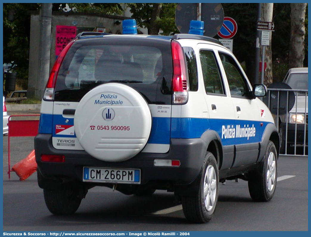 -
Polizia Municipale
Comune di Rocca San Casciano
Daihatsu Terios II serie
Parole chiave: Polizia;Locale;Municipale;Rocca San Casciano;Daihatsu;Terios