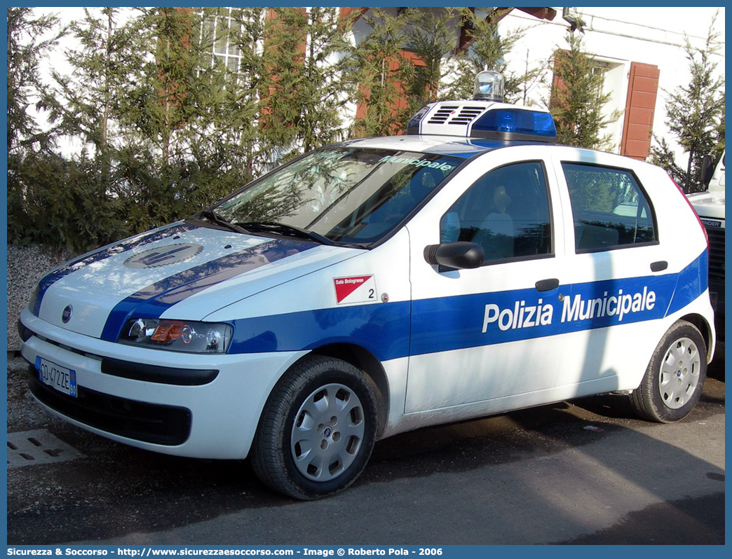 -
Polizia Municipale
Comune di Sala Bolognese
Fiat Punto II serie
Parole chiave: Polizia;Locale;Municipale;Sala Bolognese;Fiat;Punto