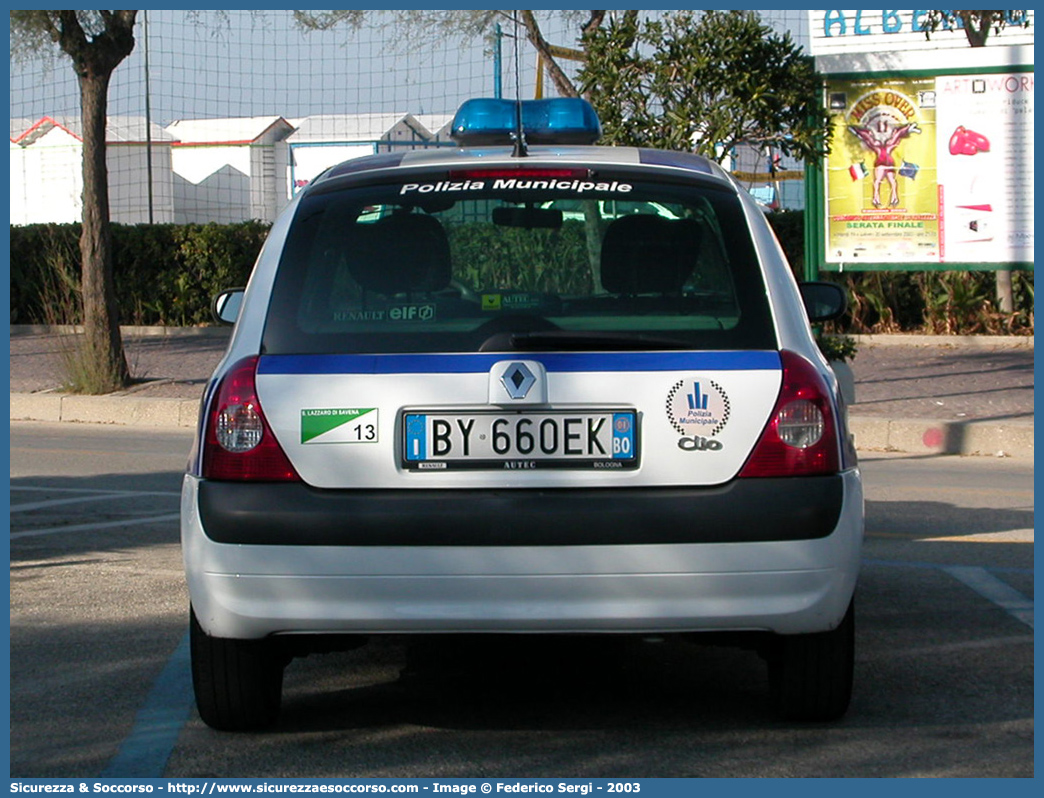 -
Polizia Municipale
Comune di San Lazzaro di Savena
Renault Clio III serie
Parole chiave: Polizia;Locale;Municipale;San Lazzaro di Savena;Renault;Clio