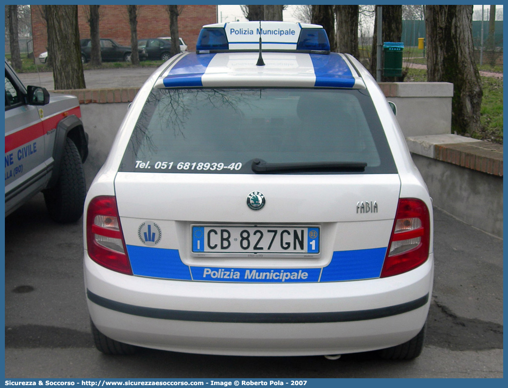 -
Polizia Municipale
Comune di Sant'Agata Bolognese
Skoda Fabia I serie
Parole chiave: Polizia;Locale;Municipale;Sant'Skoda;Fabia