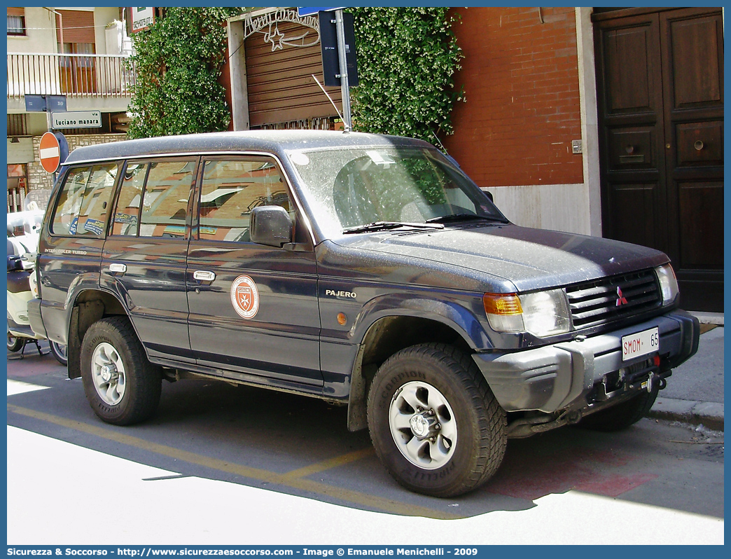 SMOM 65
Sovrano Militare Ordine di Malta
Mitsubishi Pajero LWB II serie
Parole chiave: Sovrano;Militare;Ordine di Malta;SMOM;S.M.O.M.;Mitsubishi;Pajero V20 LWB;65