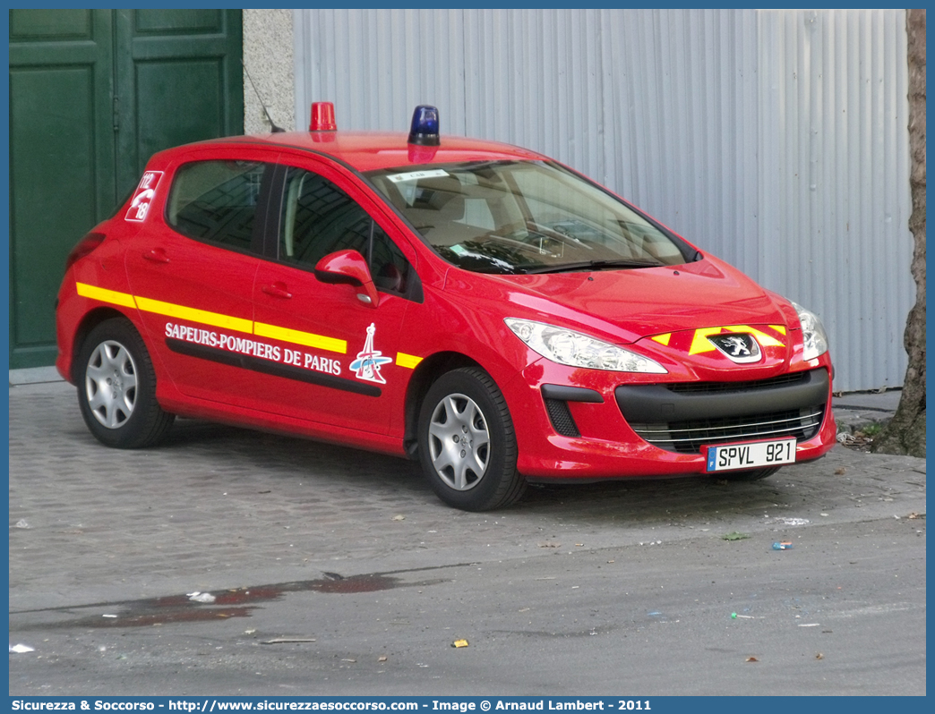 SPVL 921
République Française
Sapeurs Pompiers de Paris
Véhicule de Liaison
Peugeot 308 I generation
Parole chiave: République;Française;Sapeurs;Pompiers;Paris;SPVL;Véhicule;Liaison;Peugeot;308