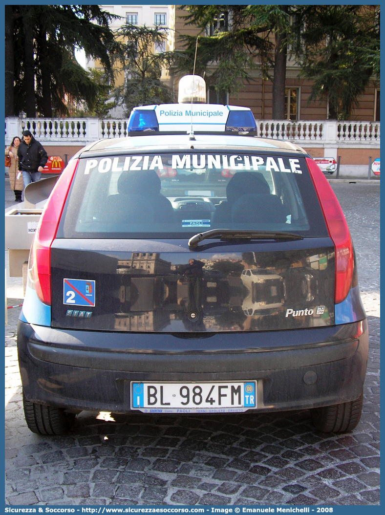 -
Polizia Municipale
Comune di Stroncone
Fiat Punto II serie
Parole chiave: Polizia;Locale;Municipale;Stroncone;Fiat;Punto