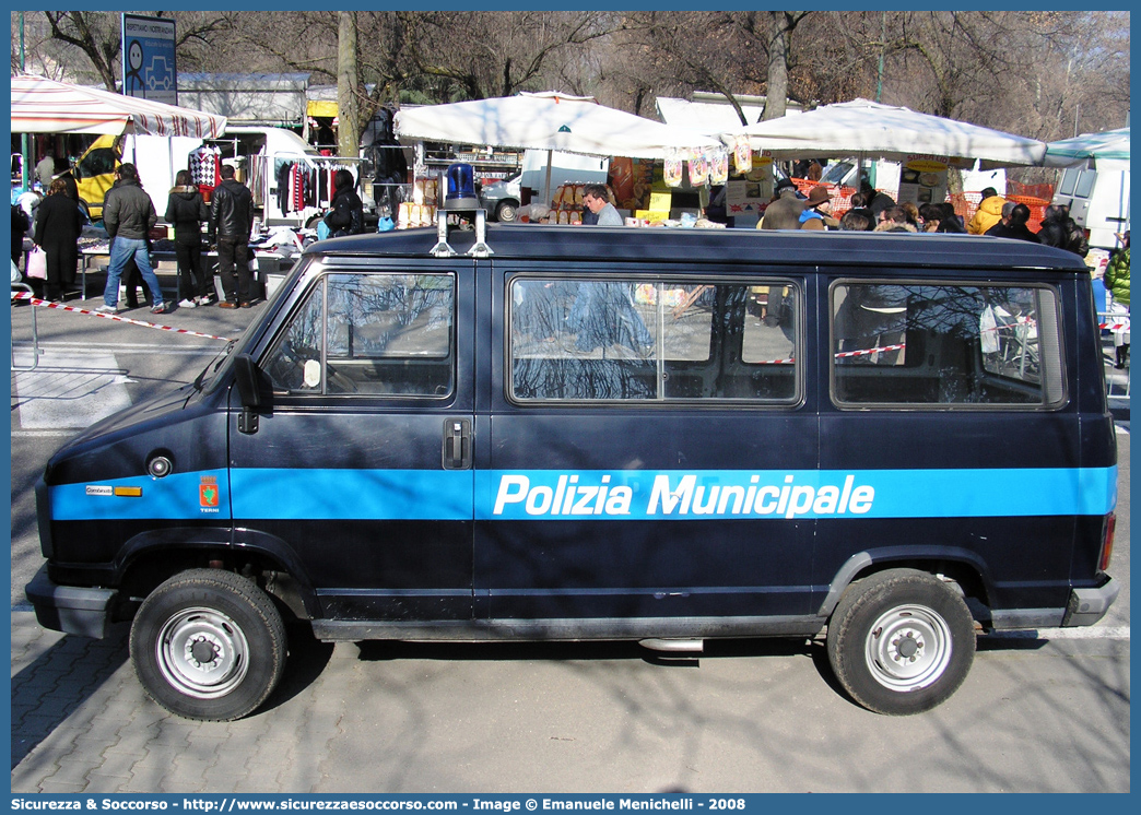 -
Polizia Municipale
Comune di Terni
Fiat Ducato I serie
Parole chiave: Polizia;Locale;Municipale;Terni;Fiat;Ducato