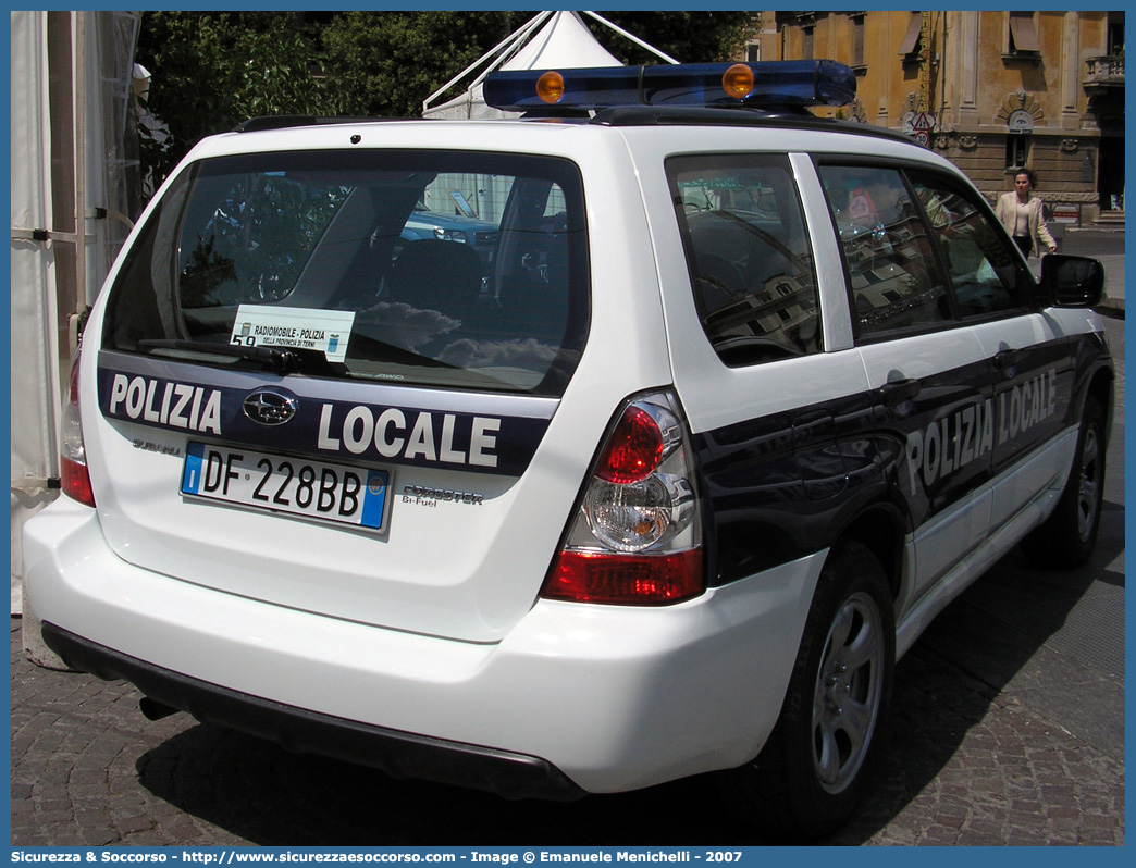 -
Polizia Locale
Provincia di Terni
Subaru Forester IV serie
Parole chiave: Polizia;Locale;Provinciale;Terni;Subaru;Forester