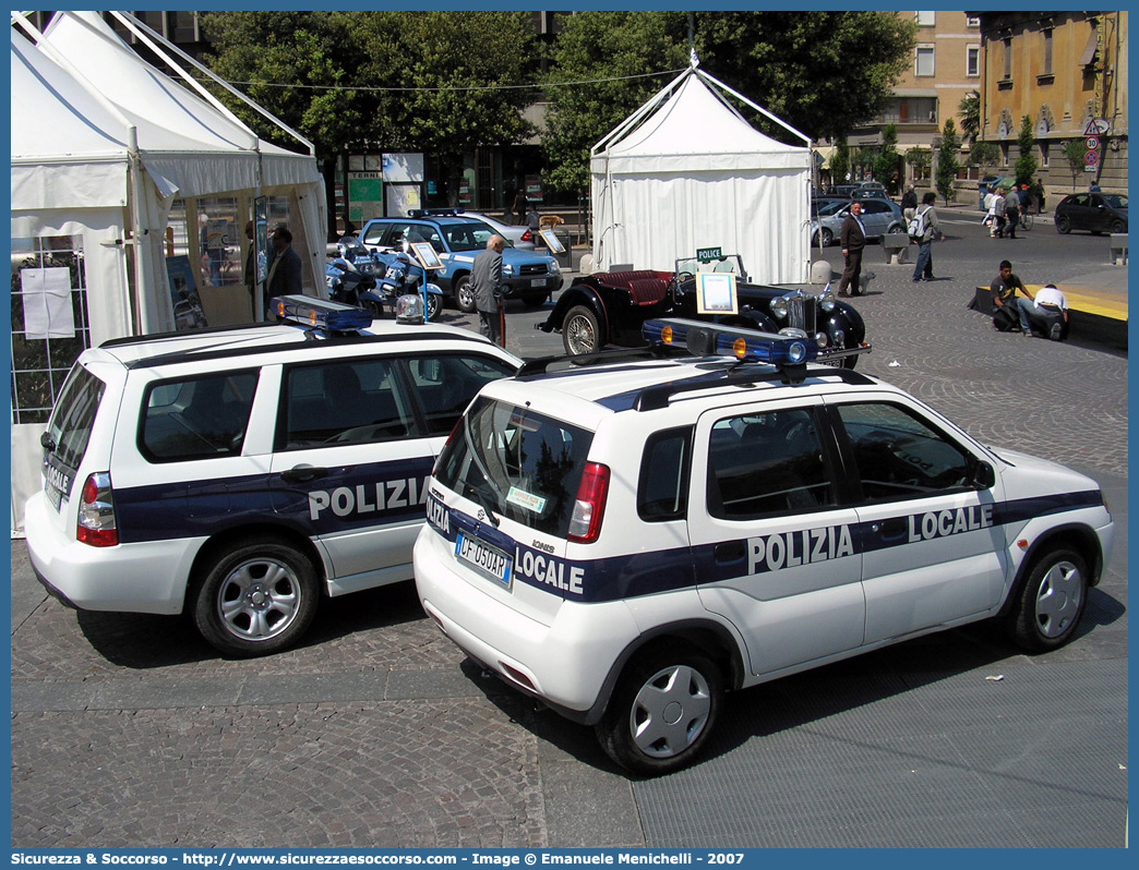 -
Polizia Locale
Provincia di Terni
Varie
Parole chiave: Polizia;Locale;Provinciale;Terni;Subaru;Forester;Suzuki;Ignis