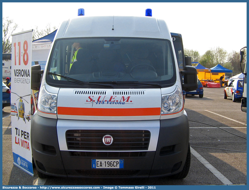 -
SUEM 118 Verona Emergenza
Azienda ULSS 9 - Scaligera
Fiat Ducato III serie
Allestitore Mariani Fratelli S.r.l.
Parole chiave: 118;Verona;Emergenza;SUEM;S.U.E.M.;Fiat;Ducato;Mariani Fratelli