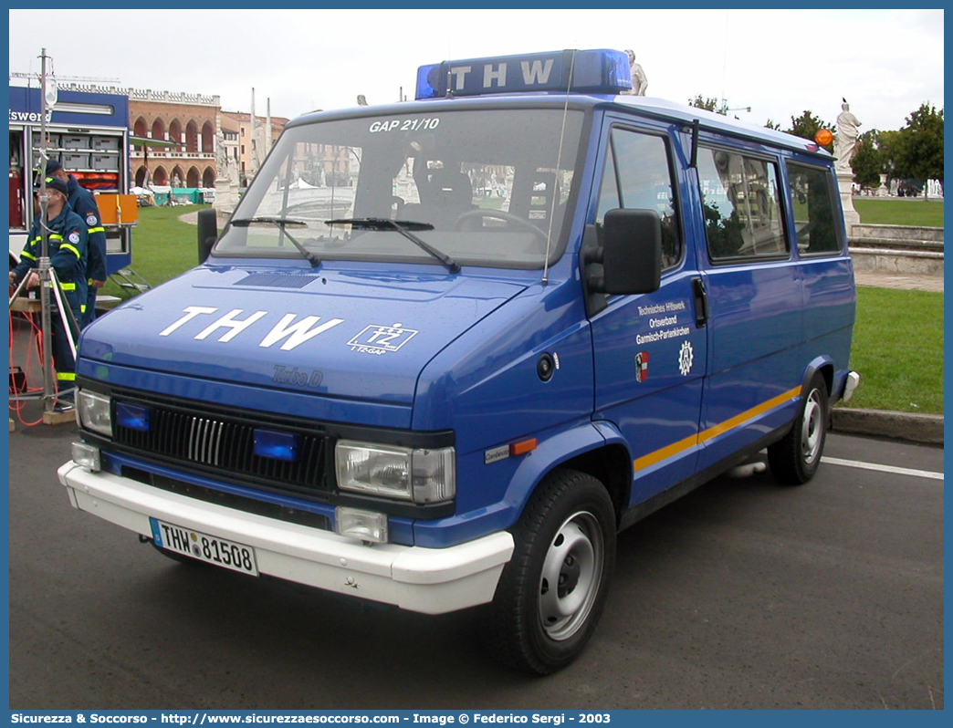 THW 81508
Bundesrepublik Deutschland
Technisches Hilfswerk
Fiat Ducato I generation restyling
Parole chiave: THW;Technisches Hilfswerk;Fiat;Ducato;81508