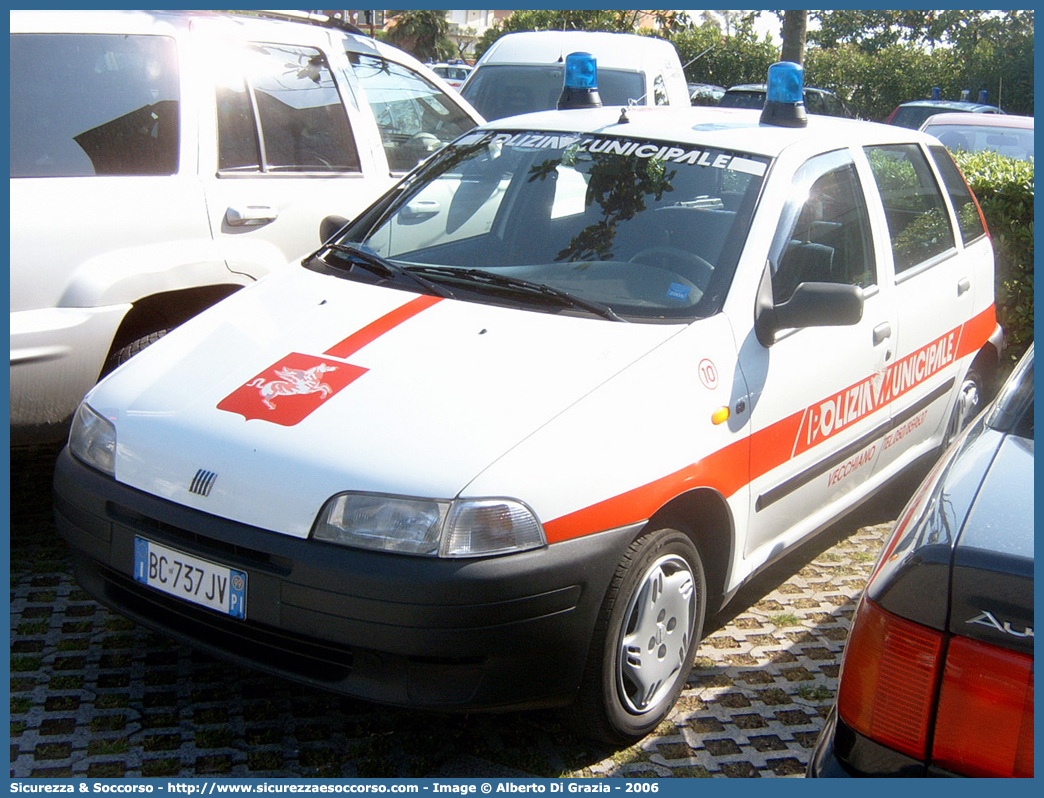 -
Polizia Municipale
Comune di Vecchiano
Fiat Punto I serie
Parole chiave: Polizia;Locale;Municipale;Vecchiano;Fiat;Punto