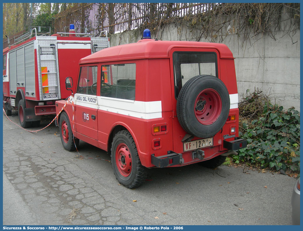 VF 12648
Corpo Nazionale Vigili del Fuoco
Fiat Nuova Campagnola HT
Parole chiave: VF;VVF;V.F.;V.V.F.;Corpo;Nazionale;Vigili del Fuoco;Vigili;Fuoco;Fiat;Campagnola;1107