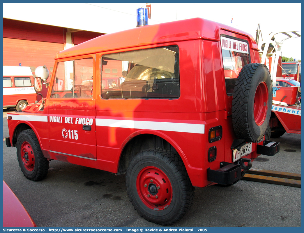 VF 12678
Corpo Nazionale Vigili del Fuoco
Fiat Nuova Campagnola HT
Parole chiave: VF;VVF;V.F.;V.V.F.;Corpo;Nazionale;Vigili del Fuoco;Vigili;Fuoco;Fiat;Campagnola;1107